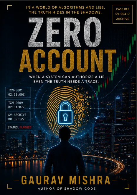 Zero Account book cover